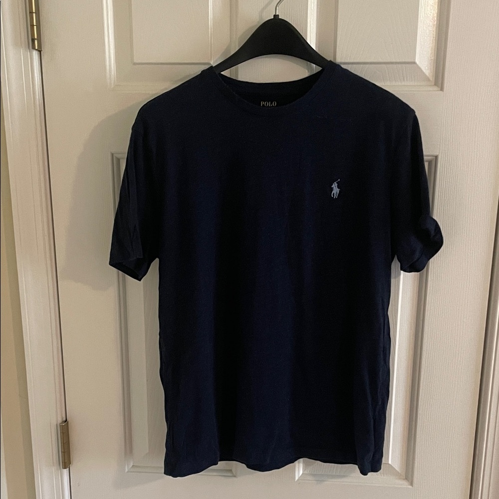 Polo by Ralph Lauren Men's Dark Blue Tee